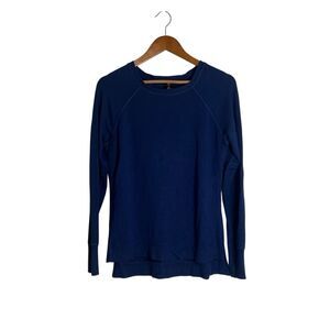 Active life navy modal blend long sleeve shirt